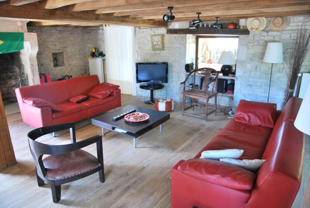 Vila Magnifique Moulin Proche Chablis, Jacuzzi Et Riviere Annay-sur-Serein Exteriér fotografie