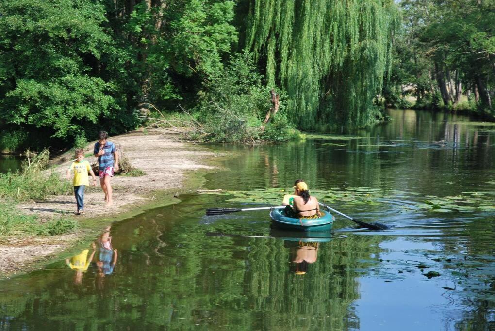 Vila Magnifique Moulin Proche Chablis, Jacuzzi Et Riviere Annay-sur-Serein Exteriér fotografie