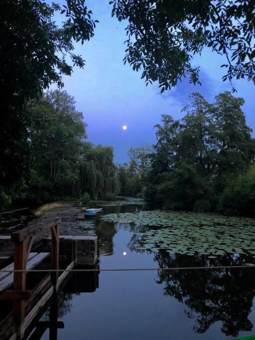 Vila Magnifique Moulin Proche Chablis, Jacuzzi Et Riviere Annay-sur-Serein Exteriér fotografie