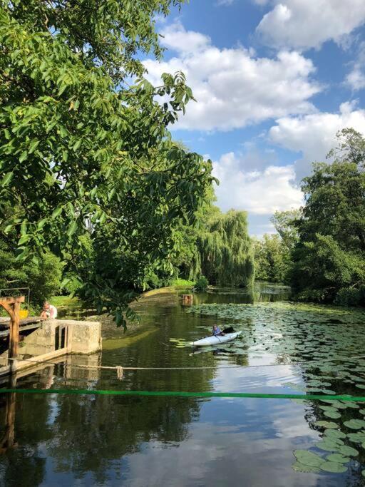 Vila Magnifique Moulin Proche Chablis, Jacuzzi Et Riviere Annay-sur-Serein Exteriér fotografie