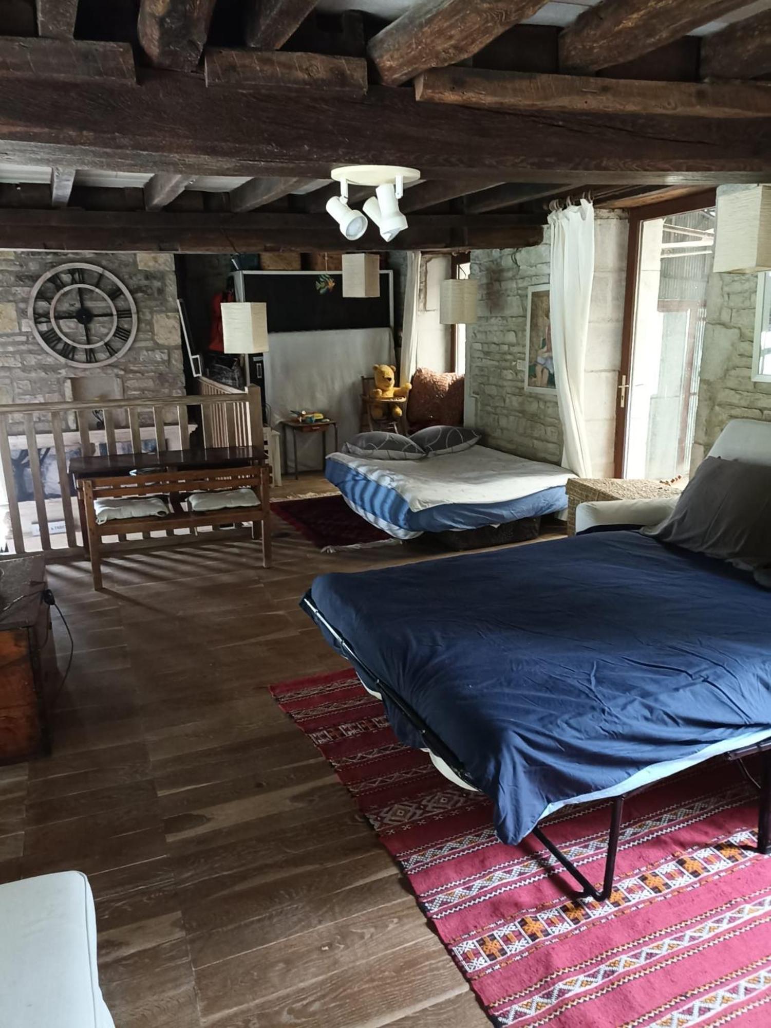 Vila Magnifique Moulin Proche Chablis, Jacuzzi Et Riviere Annay-sur-Serein Exteriér fotografie